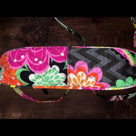 Vera Bradley Little Crossbody Bag - Ziggy Zinnia - Picture 7 of 8